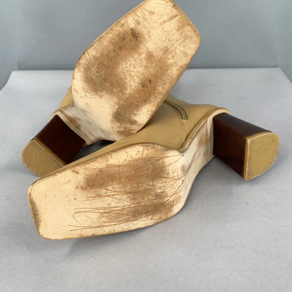 ALOHAS West Boots Size 9 Square Toe with block heel women's heels - Picture 11 of 14